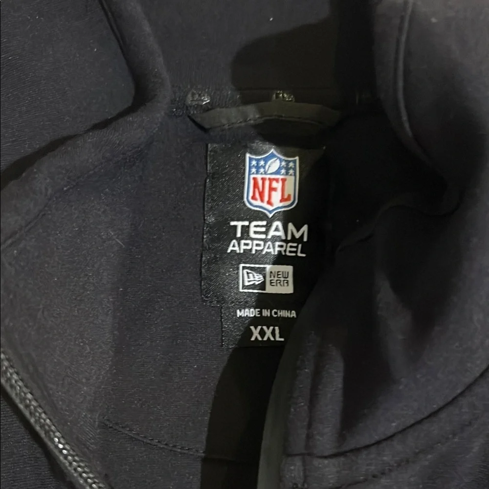 New Era Men's RAMS Performance Terry Full Zip Size XXL